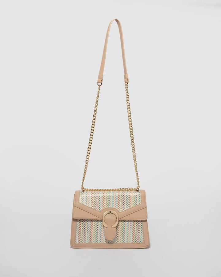 Weave Arch Buckle Crossbody Bag | Crossbody Bags