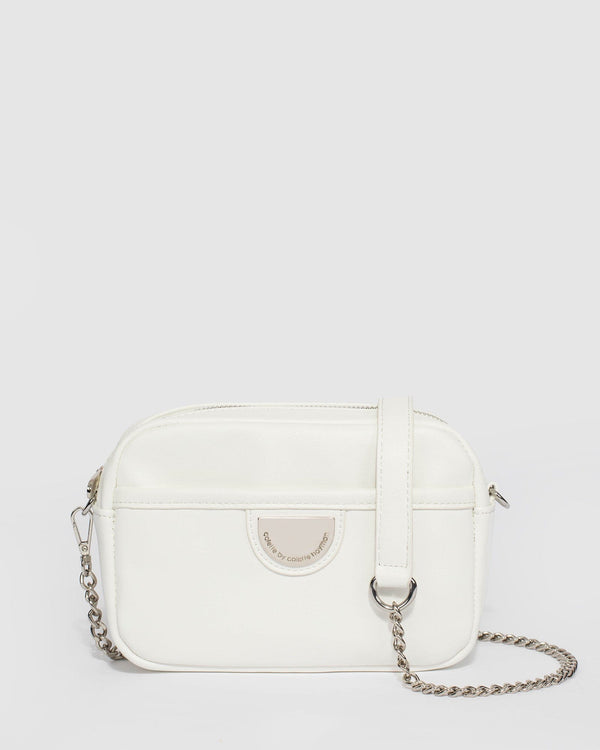 Colette by Colette Hayman White Denise Crossbody Bag