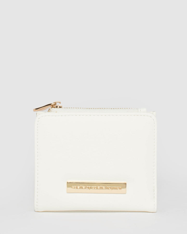 White Han Mini Card Wallet | Wallets