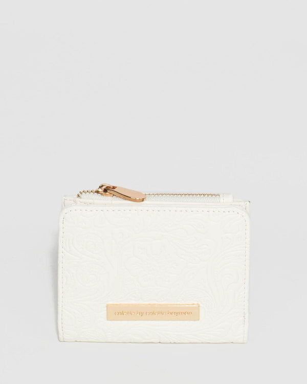 White Han Mini Wallet | Wallets