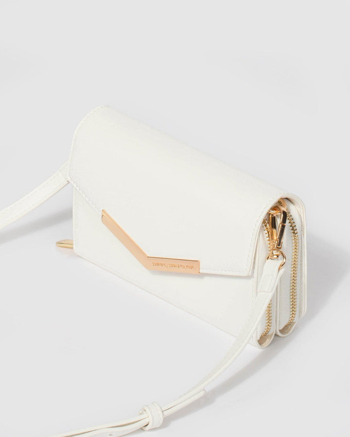 Colette by Colette Hayman White Holly Phone Crossbody Bag