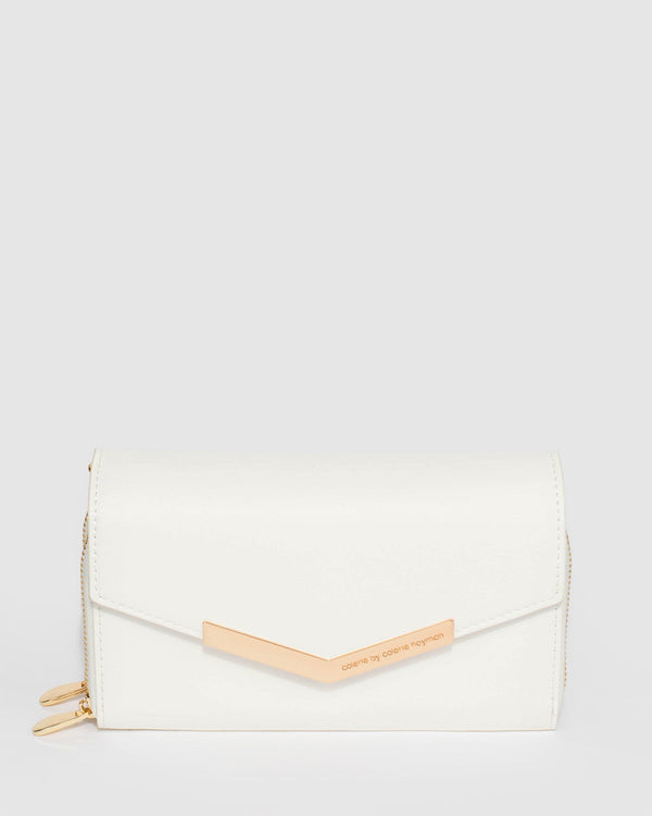 Colette by Colette Hayman White Holly Phone Crossbody Bag