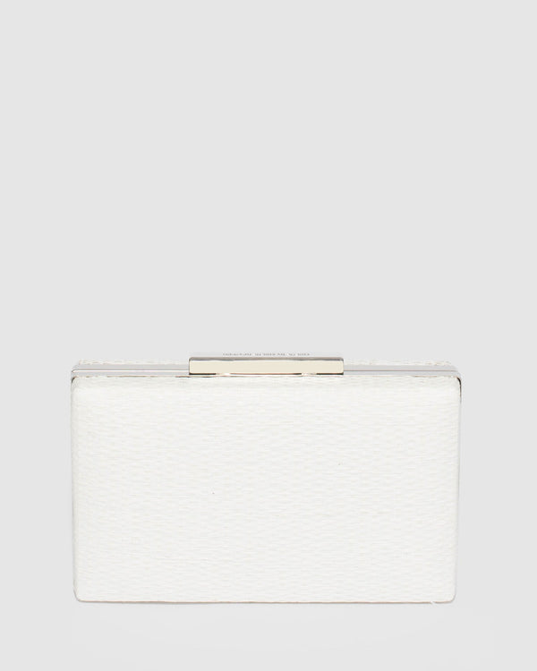 Colette by Colette Hayman White Jaimi Clutch Bag