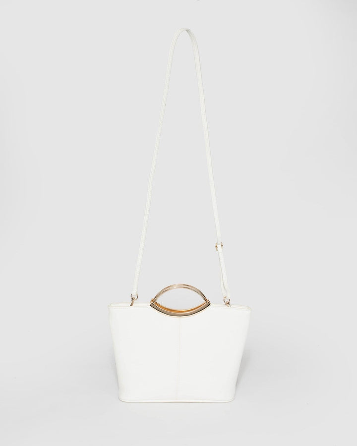 White Jessie Clutch Bag | Clutch Bags
