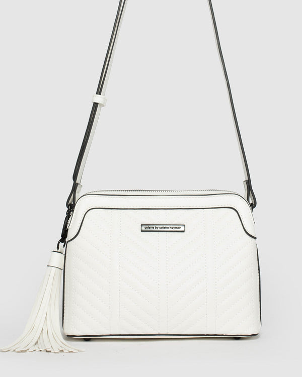 Shop White Bags, White Handbags & White Shoulder Bags for Women