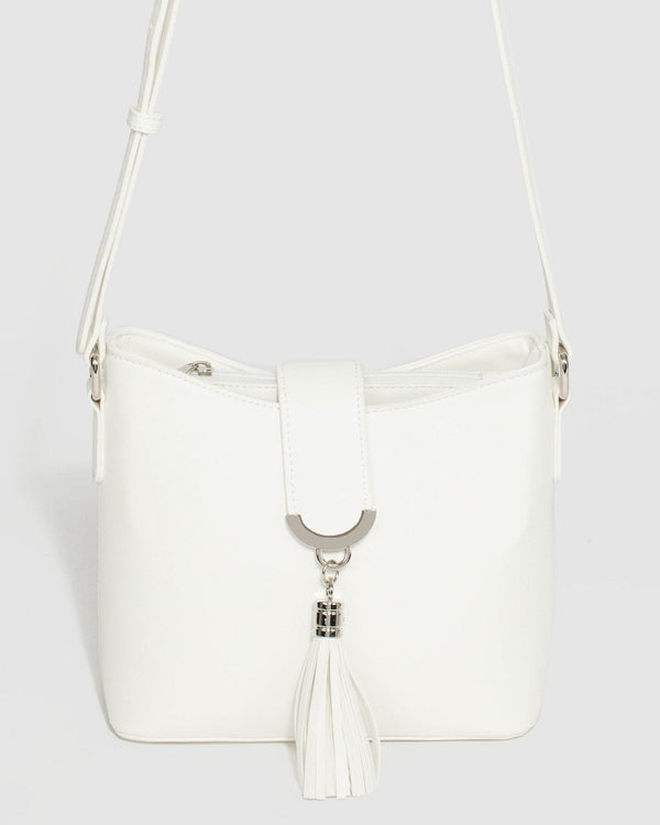 White Libby Crossbody Bag | Crossbody Bags