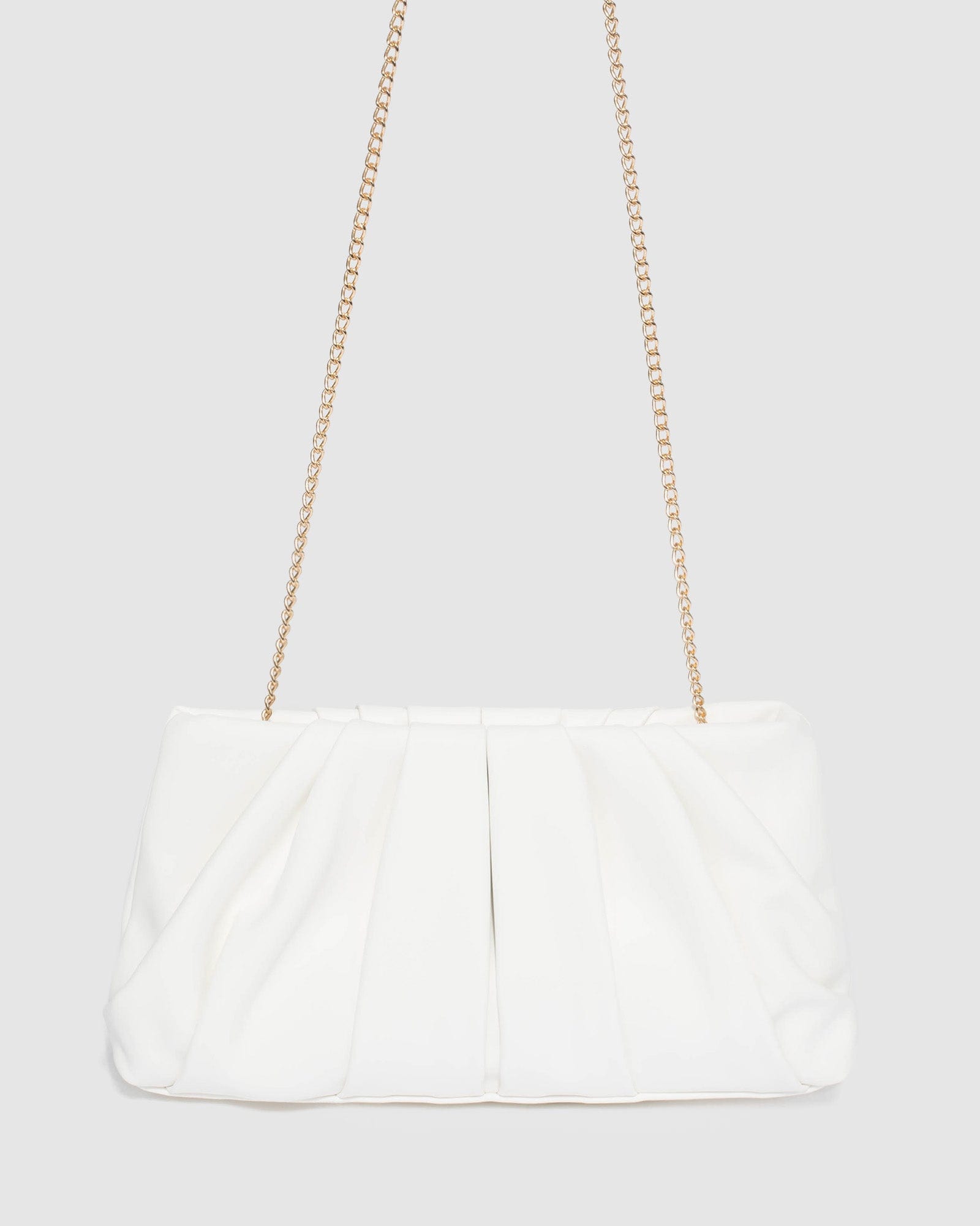 White Pouch Clutch Bag Online