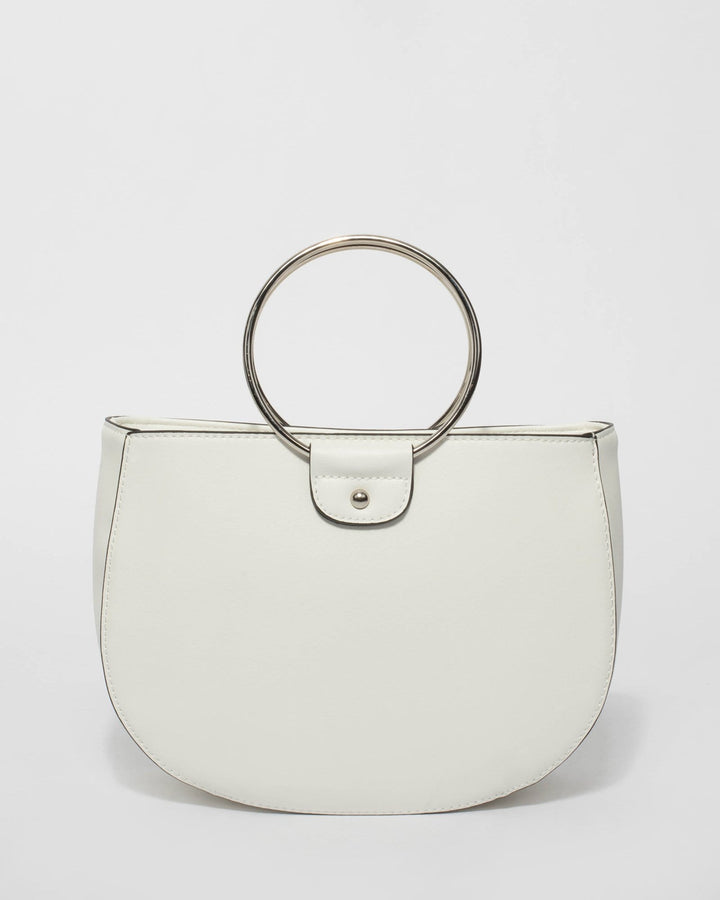 White Mia Mini Bag Tote Bag | Mini Bags