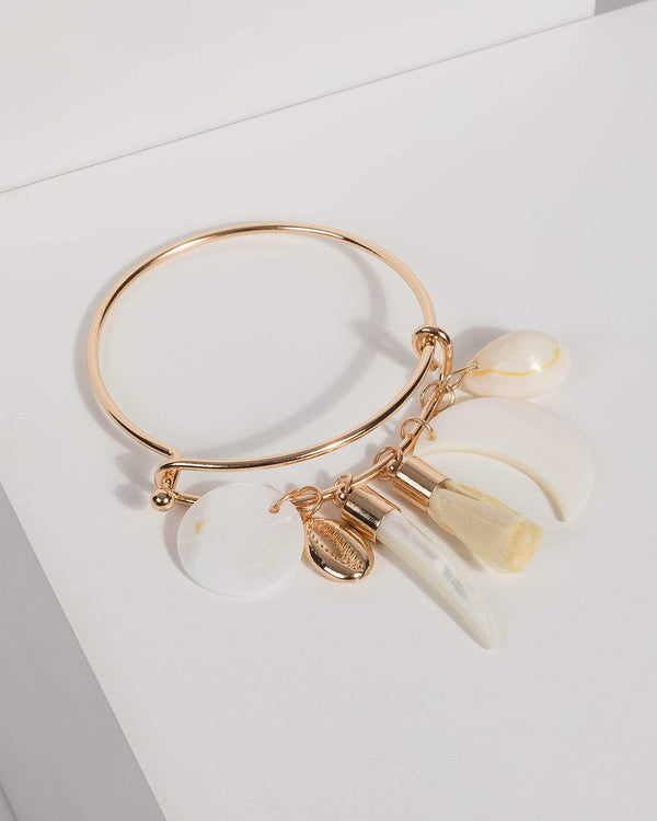White Sea Side Charm Bracelet | Wristwear
