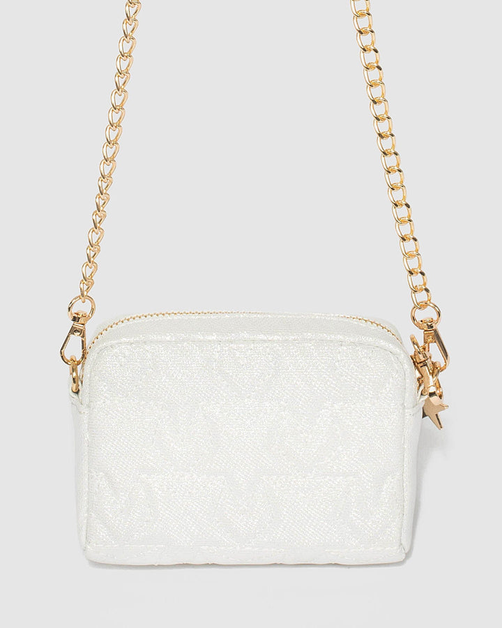 Colette by Colette Hayman White Star Suri Kids Crossbody Bag