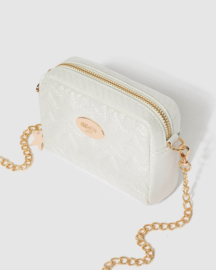 Colette by Colette Hayman White Star Suri Kids Crossbody Bag