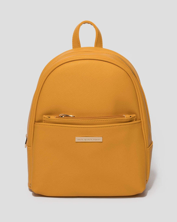 Yellow Alexa Medium Backpack | Backpacks