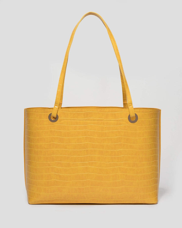 Yellow Anya Tote Bag – colette by colette hayman
