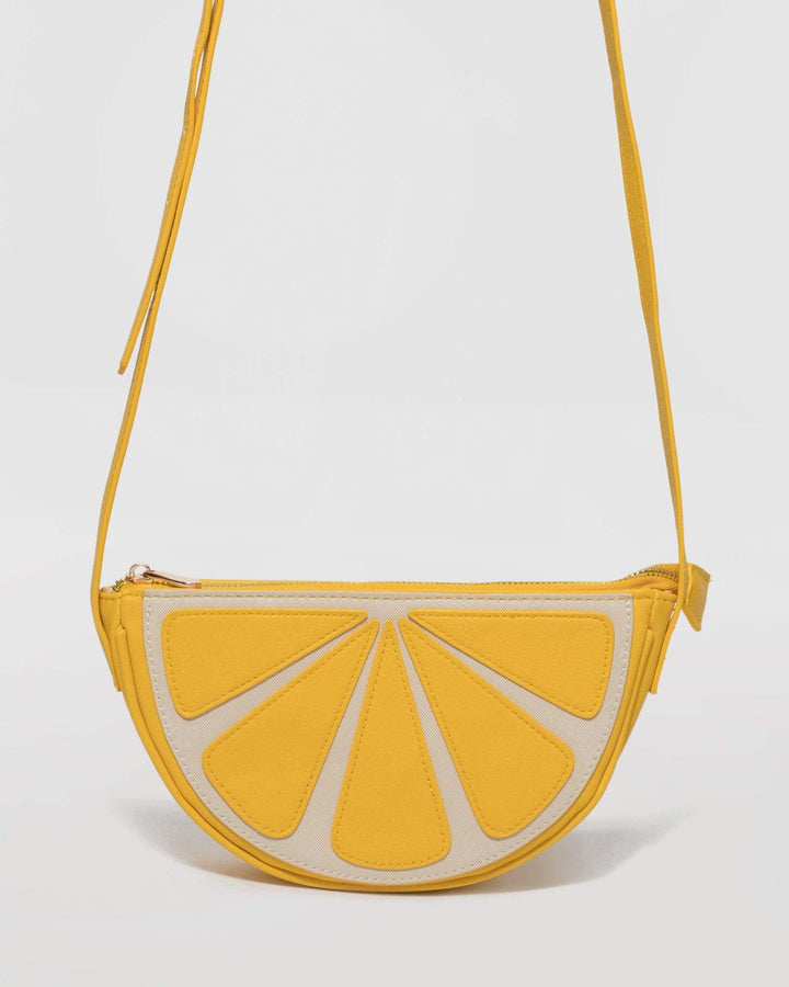 Yellow Citrus Crossbody Bag | Crossbody Bags