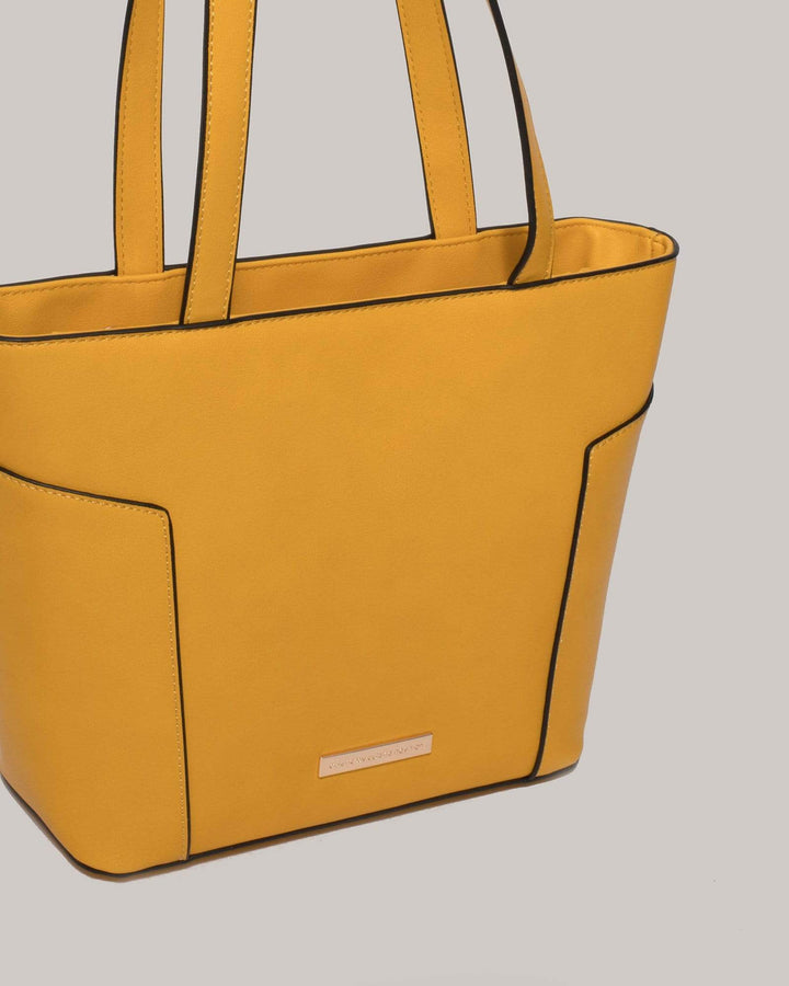 Yellow Diandre Tote Bag | Tote Bags