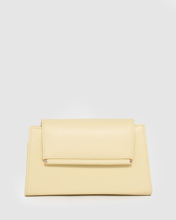 Yellow Folk Clutch Bag | Clutch Bags