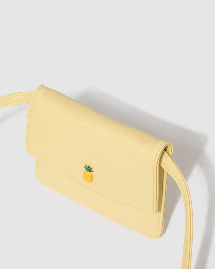 Colette by Colette Hayman Yellow Girls Pineapple Shoulder Bag