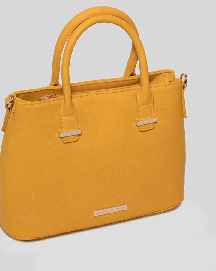 Yellow Laila Small Tote Bag | Mini Bags