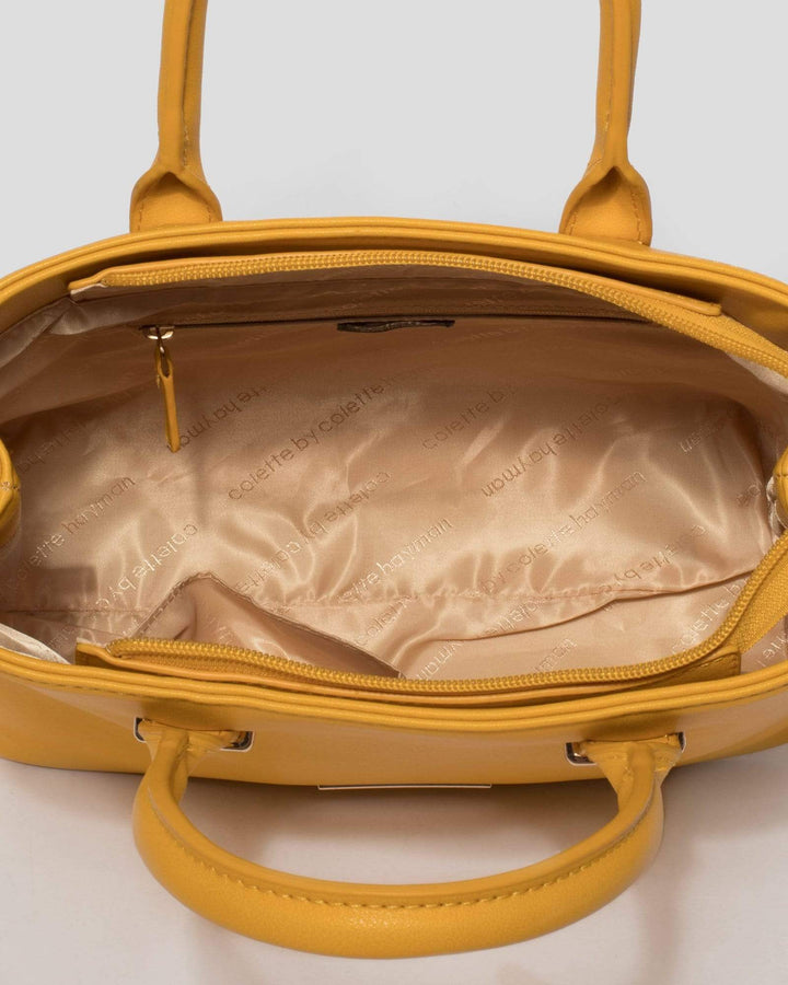 Yellow Laila Small Tote Bag | Mini Bags