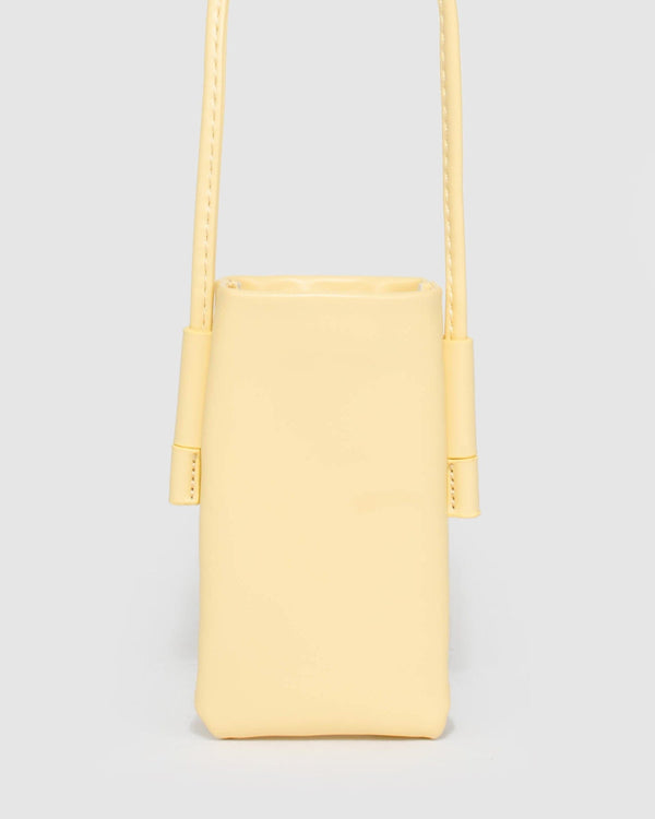 Yellow Naomi Mobile Crossbody Bag | Crossbody Bags