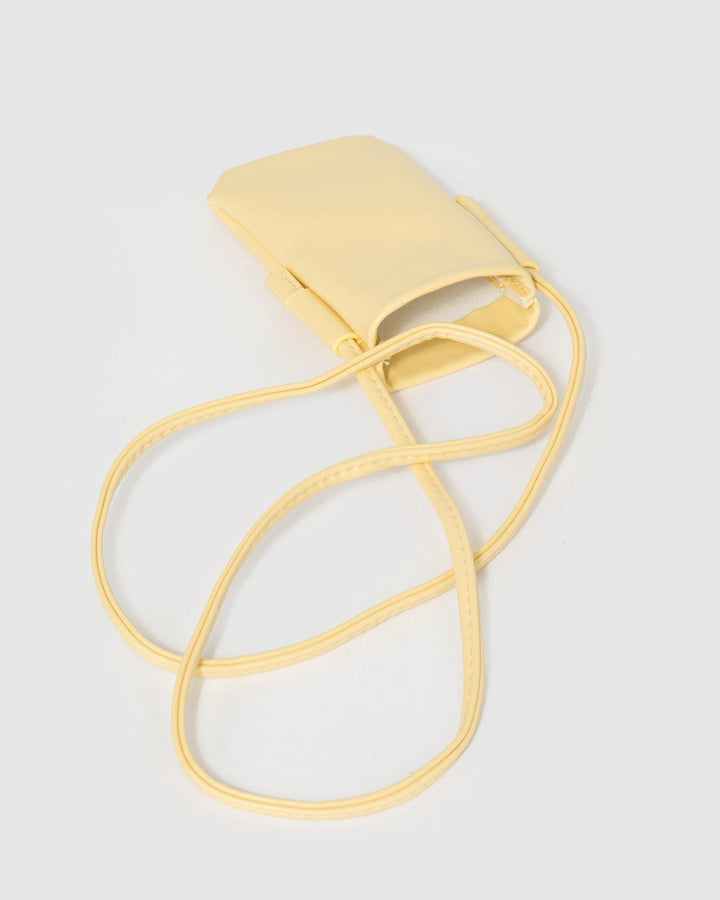 Colette by Colette Hayman Yellow Naomi Mobile Crossbody Bag