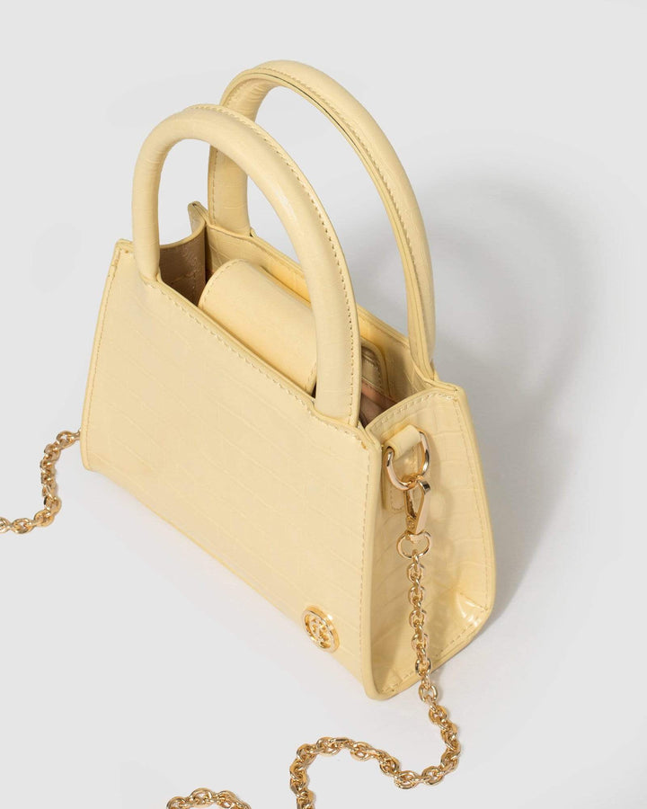 Colette by Colette Hayman Yellow Philippa Mini Tote Bag