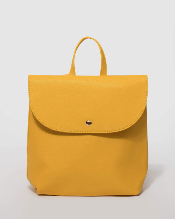 Yellow Tasha Backpack | Backpacks