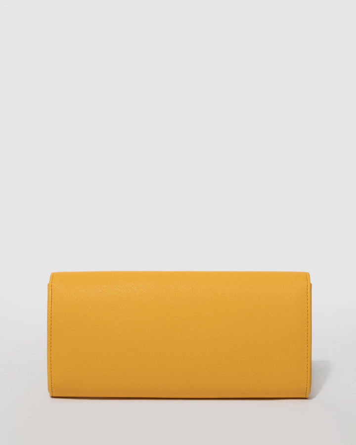 Yellow Tasha Clutch Bag | Clutch Bags