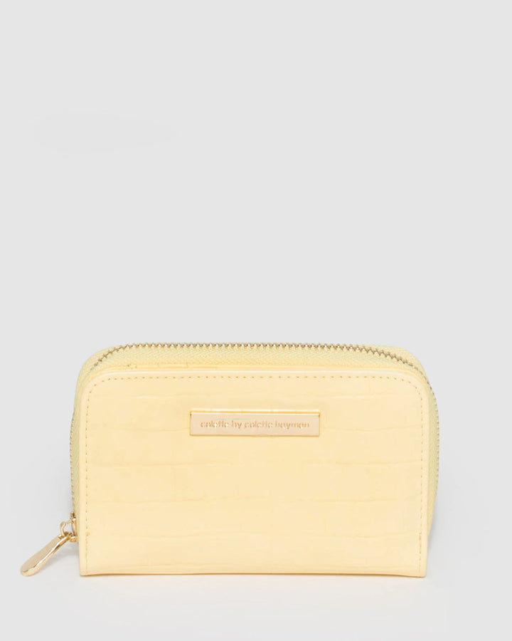 Colette by Colette Hayman Yellow Tiana Plate Wallet