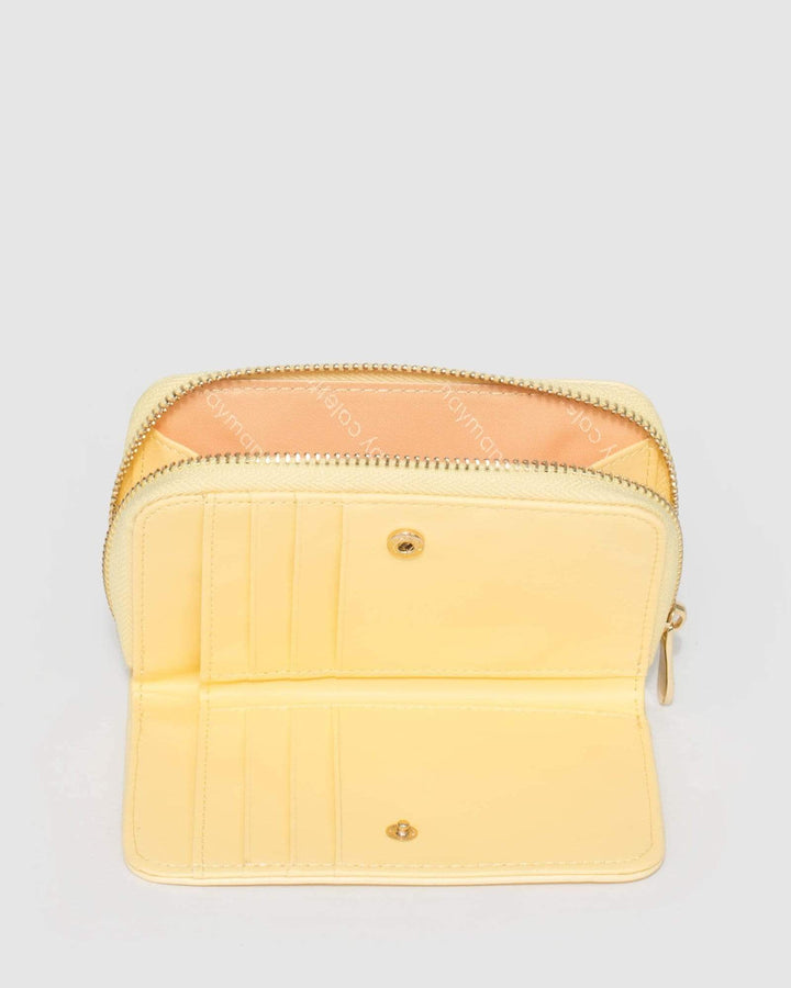 Colette by Colette Hayman Yellow Tiana Plate Wallet