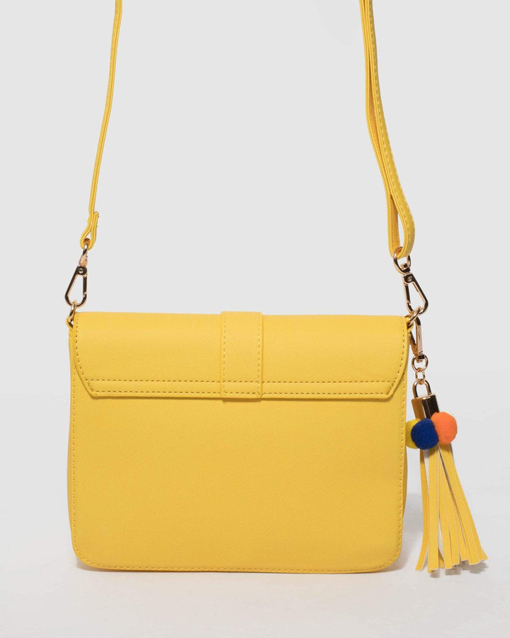 Yellow Yvette Crossbody Bag | Crossbody Bags