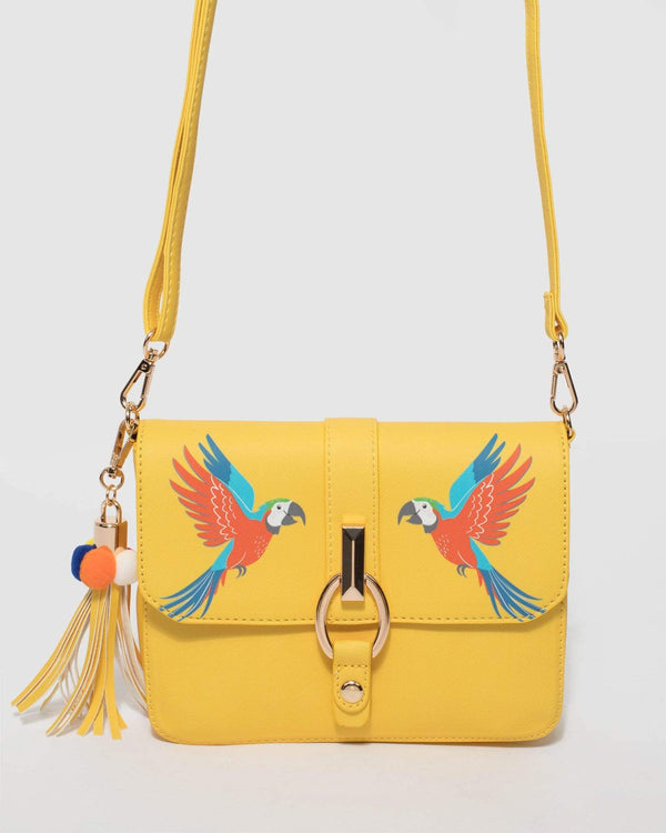 Yellow Yvette Crossbody Bag | Crossbody Bags