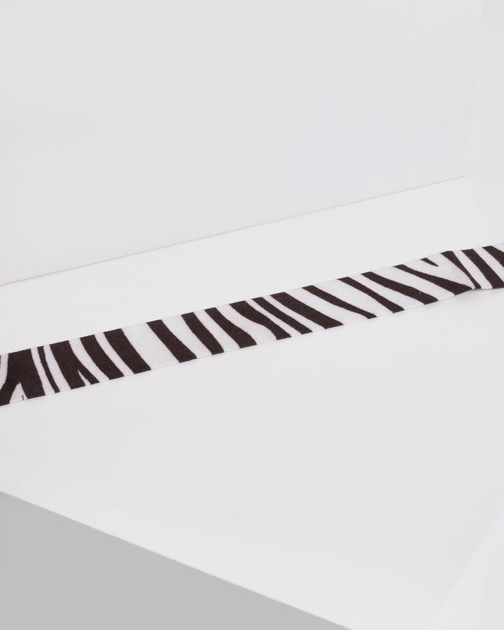Zebra Print Choker | Chokers